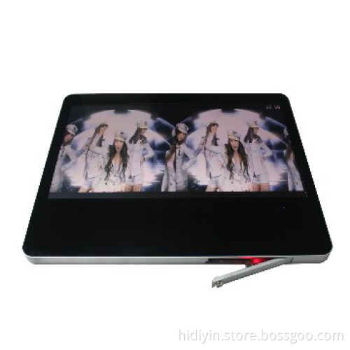 23.6inch advertising player video player with built-in barcode reader